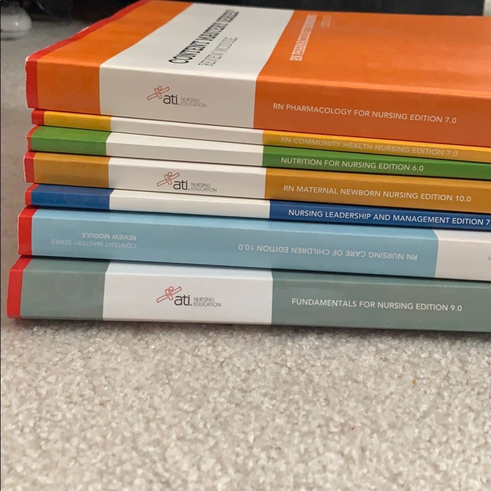 ATI nursing books - brand new!